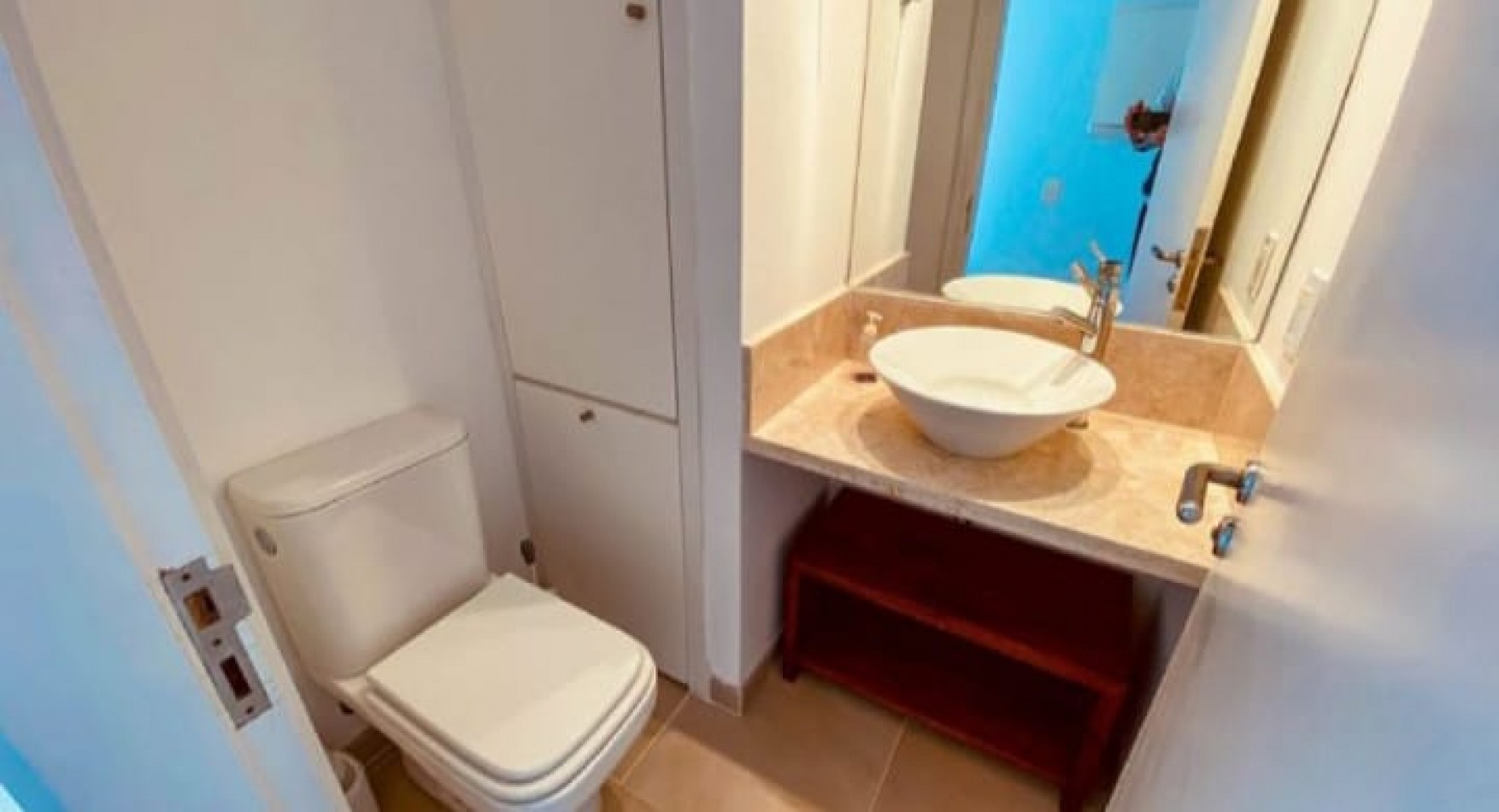 QUARTIER PUNTA BALLENA. 1 dormitorio vista al mar con parrillero