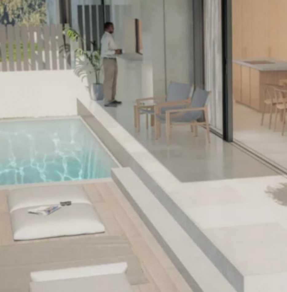 Ibiza. Santa Eulalia del Rio. 8 casas con piscina y jardin privado