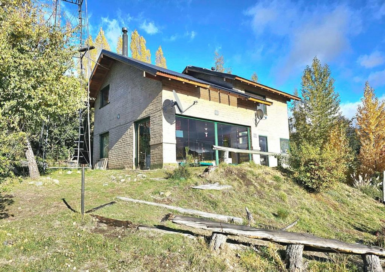 Casa en Lago Meliquina, Patagonia Argentina. Venta o canje propiedad Punta del Este