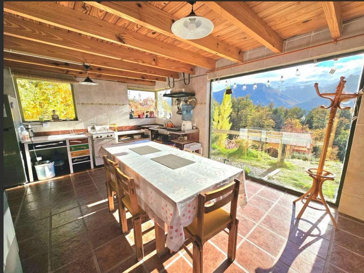Casa en Lago Meliquina, Patagonia Argentina. Venta o canje propiedad Punta del Este