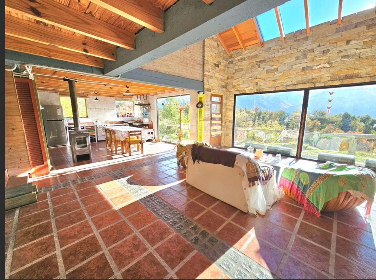 Casa en Lago Meliquina, Patagonia Argentina. Venta o canje propiedad Punta del Este