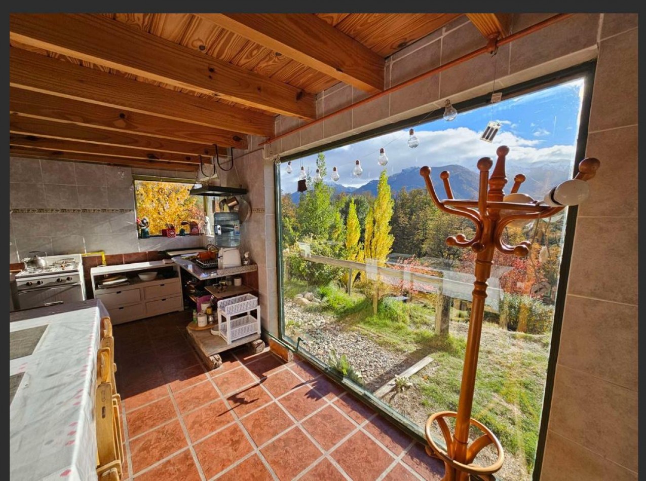 Casa en Lago Meliquina, Patagonia Argentina. Venta o canje propiedad Punta del Este