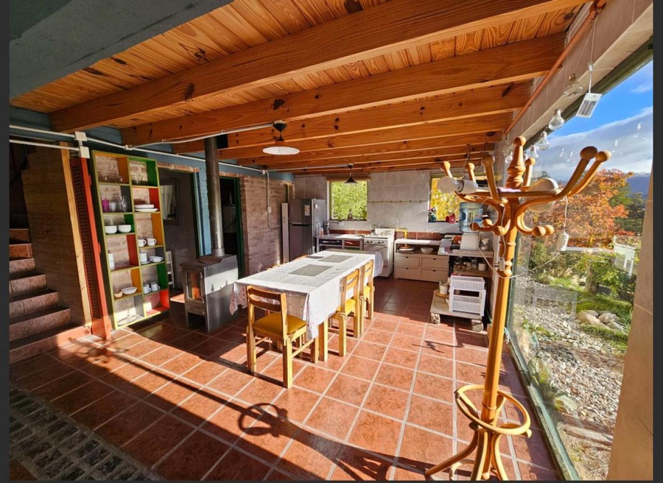 Casa en Lago Meliquina, Patagonia Argentina. Venta o canje propiedad Punta del Este