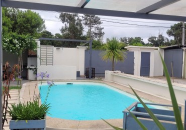 BALNEARIO BUENOS AIRES, 3 dormitorios con piscina y apartamento visitas