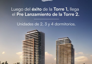 QUARTIER BRAVA 30. Departamentos de 2, 3 y 4 dormitorios. Pre-lanzamiento Torre 2