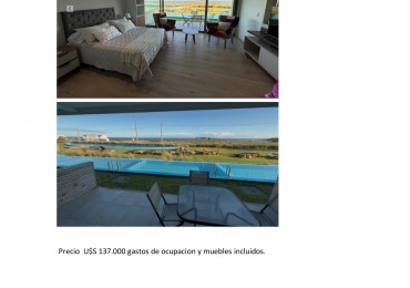 SYRAH Monoambiente vista al mar 